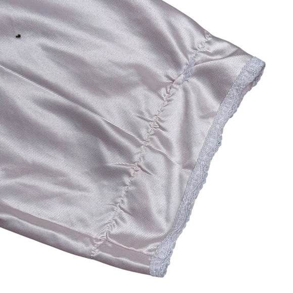 Vintage Apostrophe Women’s Pink Nightgown with Lace Trim Size Medium - Picture 8 of 16